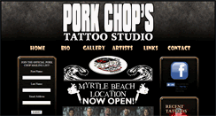 Desktop Screenshot of porkchop4tattoos.com